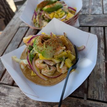 Qué Sazón Deli signature dishes Chicken TortaMango Aguachile TostadaAdobada Torta
